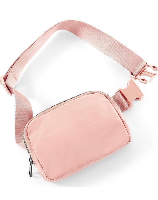 Pink waist bag/crossbody